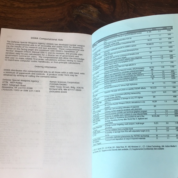 The Effects of Nuclear Weapons 1977 Softcover Gladstone Dolan - Picture 12 of 12